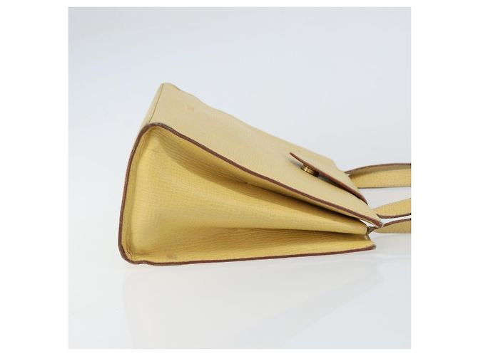 Borsa a Spalla LOEWE in Pelle Gialla Auth ka569 Giallo - vista 3