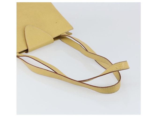 Borsa a Spalla LOEWE in Pelle Gialla Auth ka569 Giallo - vista 7