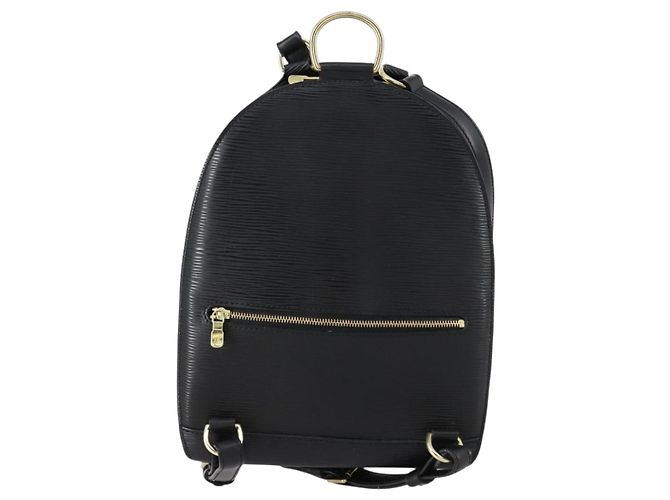LOUIS VUITTON Zaino Epi Mabillon Nero M52232 LV Auth ar13785 - vista 2