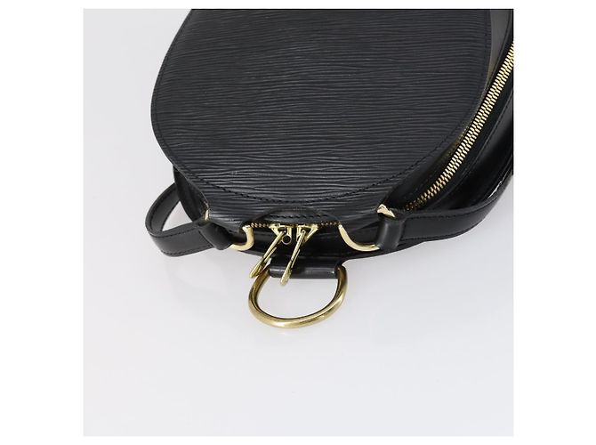 LOUIS VUITTON Zaino Epi Mabillon Nero M52232 LV Auth ar13785 - vista 6