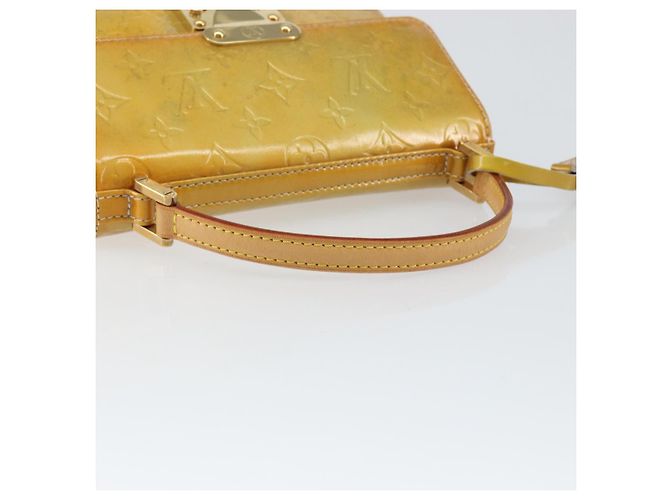 LOUIS VUITTON Borsa a mano Spring Street Monogram Vernis Grigio M91029 LV Auth 155681 - vista 7