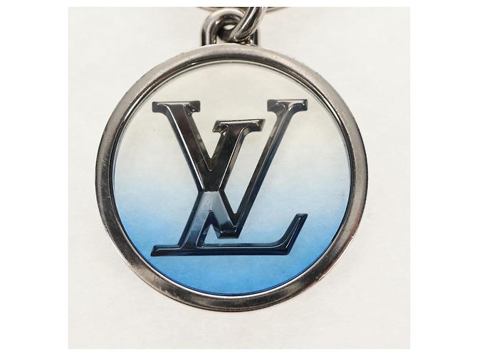 LOUIS VUITTON Schlüsselanhänger Inclusion Charm Metall Silberton M69852 Auth 143031M - Ansicht 3