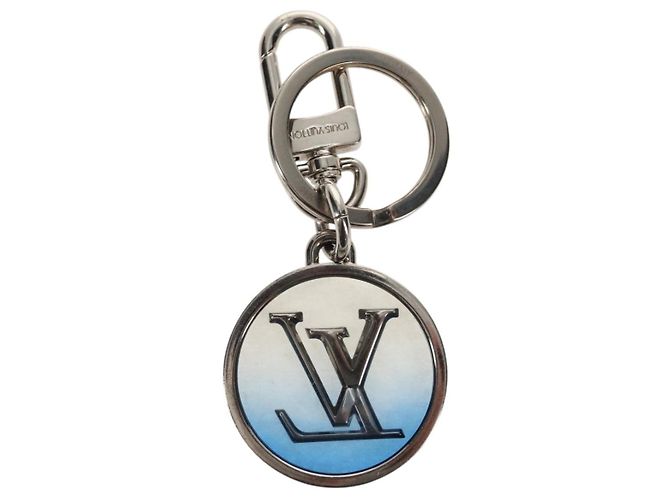 LOUIS VUITTON Schlüsselanhänger Inclusion Charm Metall Silberton M69852 Auth 143031M - Ansicht 5