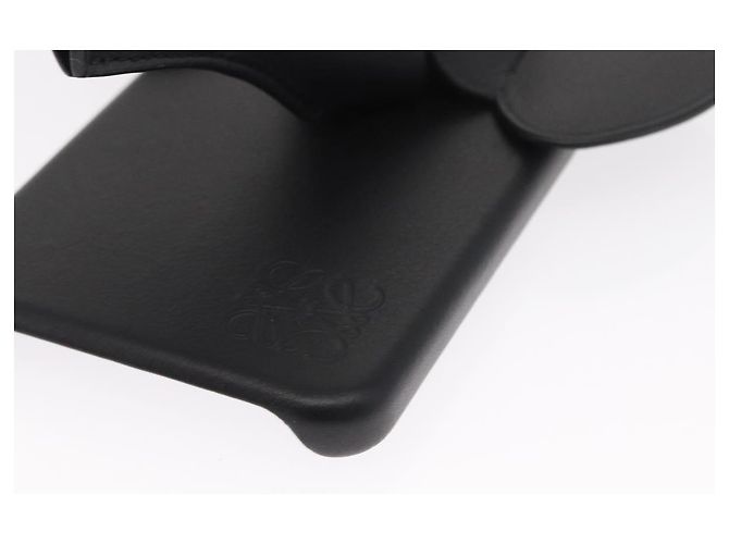 Custodia per iPhone LOEWE in pelle nera Auth bs31448 Nero - vista 15