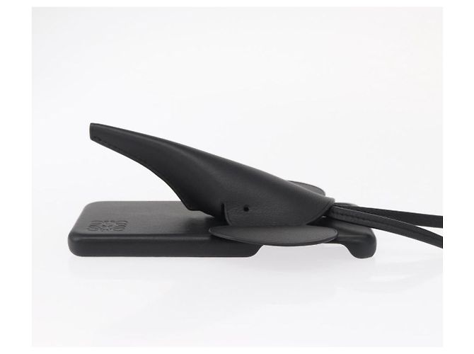 Custodia per iPhone LOEWE in pelle nera Auth bs31448 Nero - vista 3