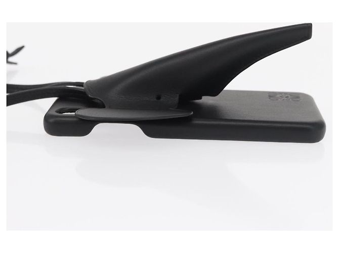 Custodia per iPhone LOEWE in pelle nera Auth bs31448 Nero - vista 4