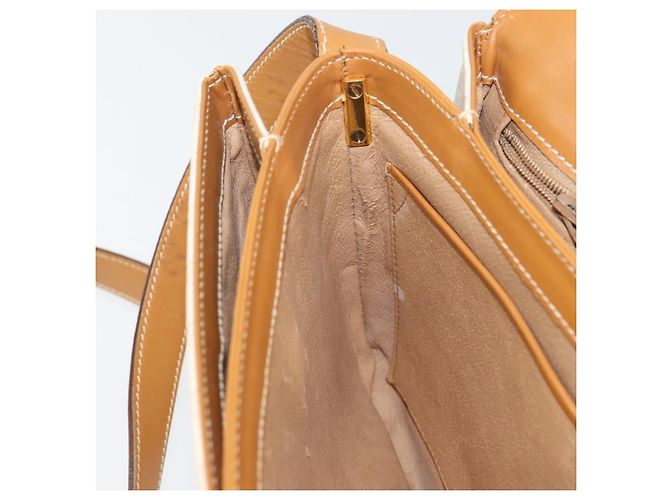Gucci Borsa a Spalla Micro GG Supreme PVC Avorio Oro 001 406 1780 Auth ep12179 D'oro Crudo - vista 20