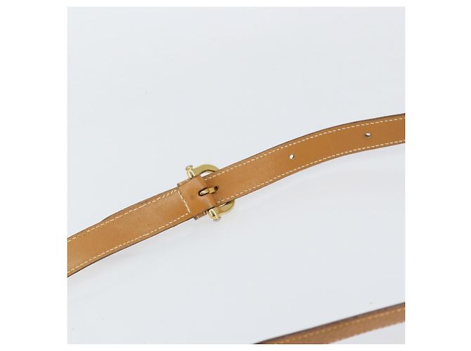 Gucci Borsa a Spalla Micro GG Supreme PVC Avorio Oro 001 406 1780 Auth ep12179 D'oro Crudo - vista 8