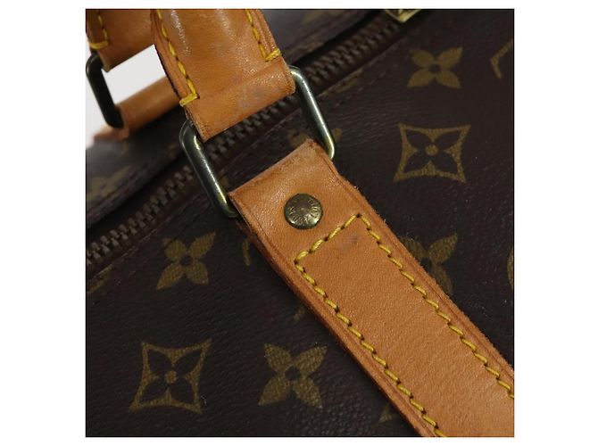 LOUIS VUITTON Borsa Boston Monogram Keepall 60 M41422 LV Auth ar13806 Monogramma - vista 14