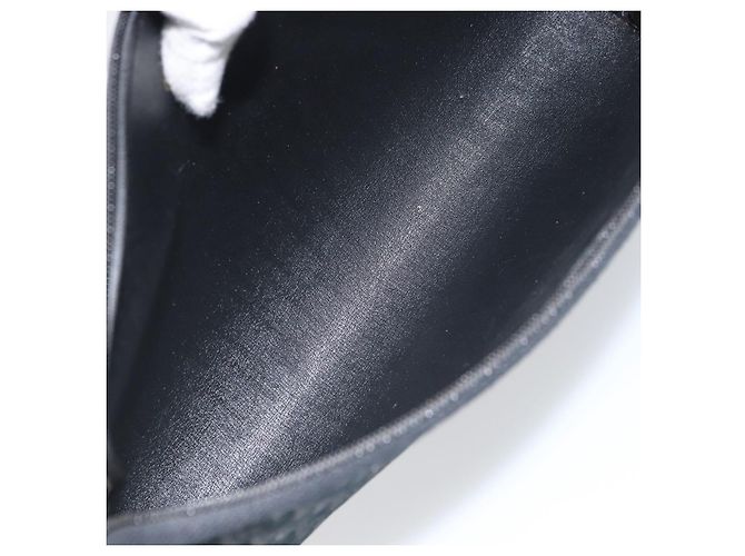 Borsa clutch in tela Trotter Christian Dior nera Auth 156801 - vista 15