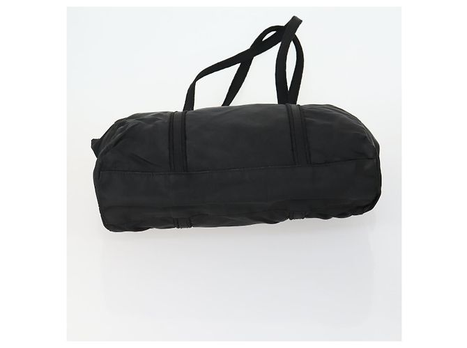 PRADA Borsa a Mano Nylon 2 Set Nero Beige Auth 151501 - vista 7