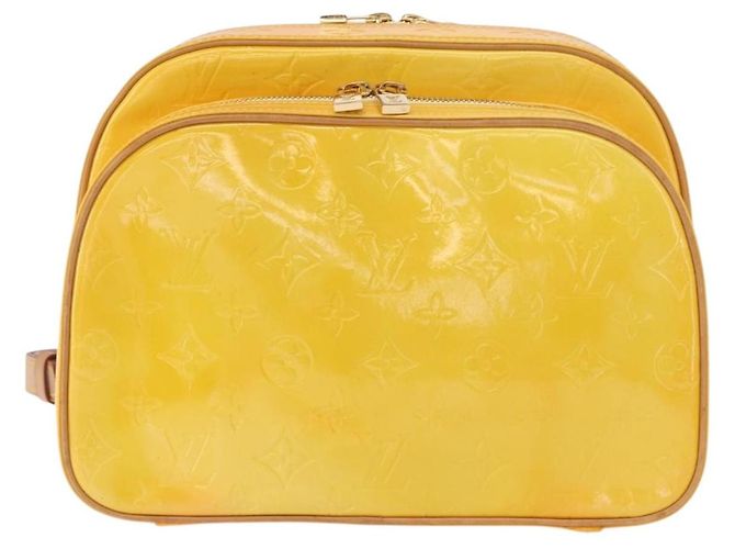 Louis Vuitton Zaino Marley Monogram Vernis Grigio M91038 LV Auth bs31561 - vista 13