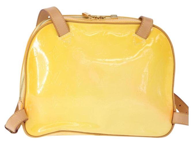 Louis Vuitton Zaino Marley Monogram Vernis Grigio M91038 LV Auth bs31561 - vista 2