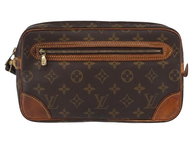 LOUIS VUITTON Clutch Marly Dragonne GM Monogram M51825 LV Auth ka803 Monogramma - vista 13