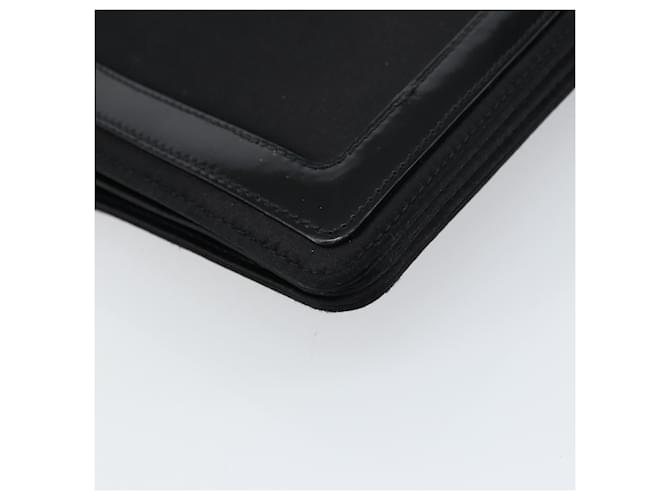 Borsa a Spalla GIVENCHY in Raso Nero e Oro Auth ka890 D'oro - vista 13