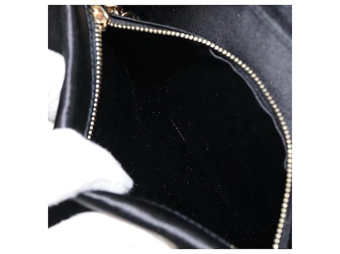Borsa a Spalla GIVENCHY in Raso Nero e Oro Auth ka890 D'oro - vista 22