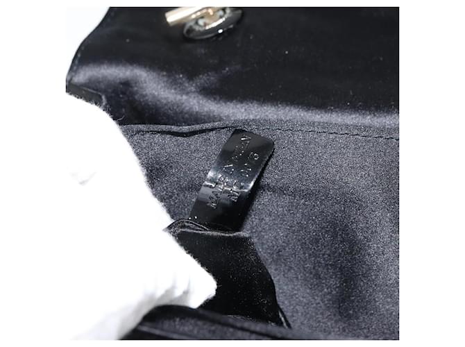 Borsa a Spalla GIVENCHY in Raso Nero e Oro Auth ka890 D'oro - vista 24