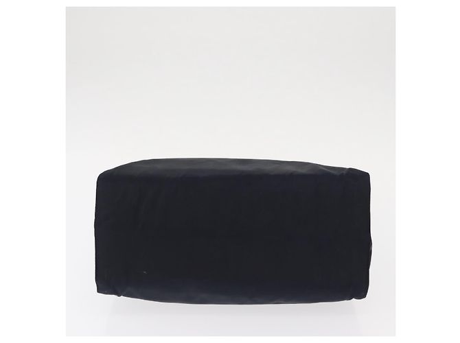 PRADA Borsa a mano in nylon blu navy oro Auth 156119 D'oro - vista 9