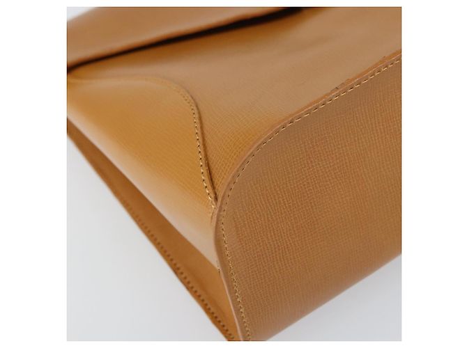 Borsa a mano Christian Dior in pelle marrone dorato Auth ep12336 D'oro - vista 11