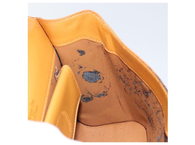 Borsa a mano Christian Dior in pelle marrone dorato Auth ep12336 D'oro - vista 18