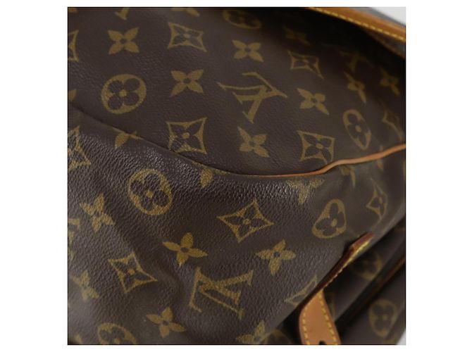 LOUIS VUITTON Borsa a Spalla Monogram Saumur 35 M42254 LV Auth 155167 Monogramma - vista 10