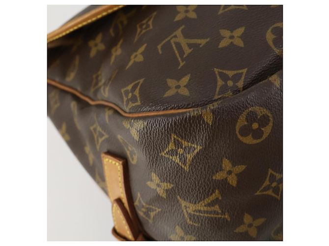 LOUIS VUITTON Borsa a Spalla Monogram Saumur 35 M42254 LV Auth 155167 Monogramma - vista 11