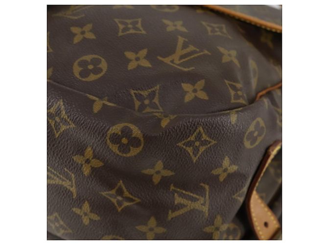 LOUIS VUITTON Borsa a Spalla Monogram Saumur 35 M42254 LV Auth 155167 Monogramma - vista 12