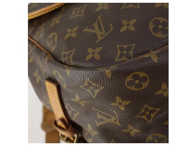 LOUIS VUITTON Borsa a Spalla Monogram Saumur 35 M42254 LV Auth 155167 Monogramma - vista 13