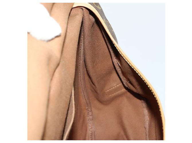 LOUIS VUITTON Borsa a Spalla Monogram Saumur 35 M42254 LV Auth 155167 Monogramma - vista 21