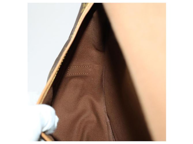LOUIS VUITTON Borsa a Spalla Monogram Saumur 35 M42254 LV Auth 155167 Monogramma - vista 22
