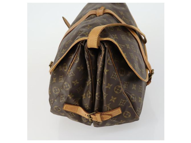 LOUIS VUITTON Borsa a Spalla Monogram Saumur 35 M42254 LV Auth 155167 Monogramma - vista 4