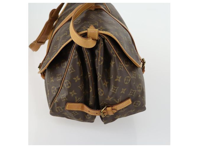 LOUIS VUITTON Borsa a Spalla Monogram Saumur 35 M42254 LV Auth 155167 Monogramma - vista 5