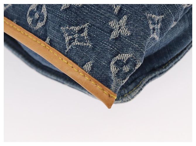 LOUIS VUITTON Borsa Tote Piatta Monogram in Denim Blu M95018 LV Auth 159149SM - vista 15
