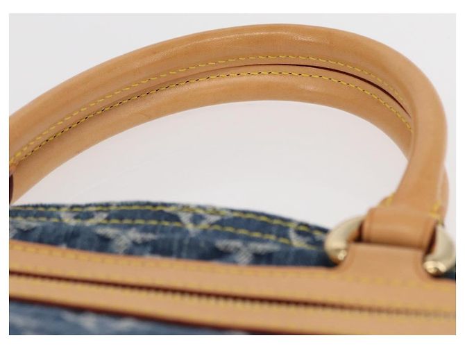 LOUIS VUITTON Borsa Tote Piatta Monogram in Denim Blu M95018 LV Auth 159149SM - vista 8