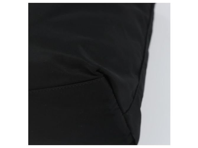PRADA Bolso de mano de nylon negro Auth 156858 - vista 15