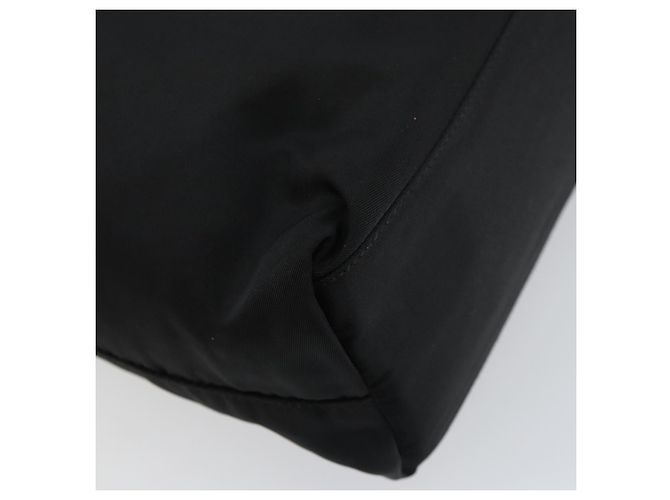 PRADA Bolso de mano de nylon negro Auth 156858 - vista 16
