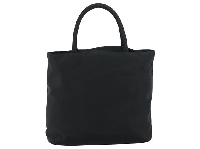 PRADA Bolso de mano de nylon negro Auth 156858 - vista 2