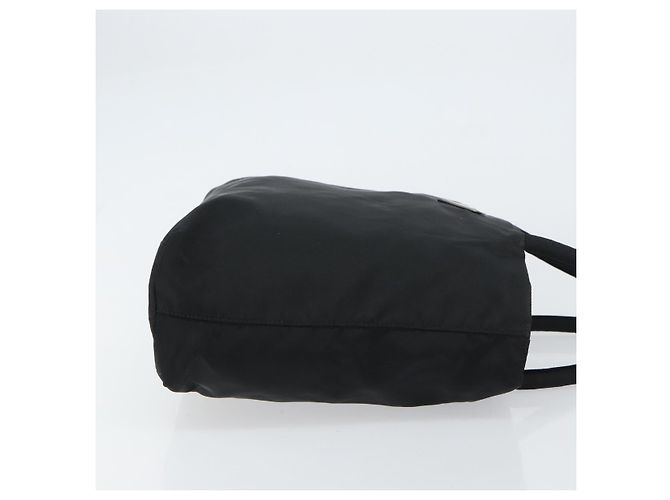 PRADA Bolso de mano de nylon negro Auth 156858 - vista 3