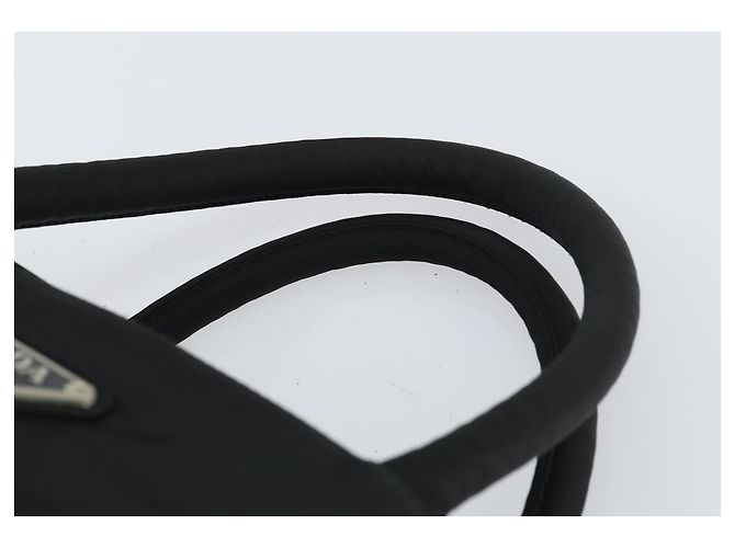 PRADA Bolso de mano de nylon negro Auth 156858 - vista 8