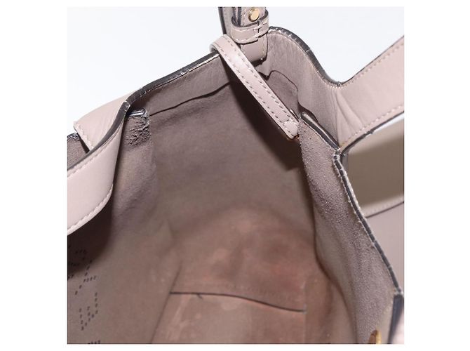Autre Marque Borsa a mano Stella McCartney in pelle 2 vie beige oro 513860 Auth 155498 D'oro - vista 11