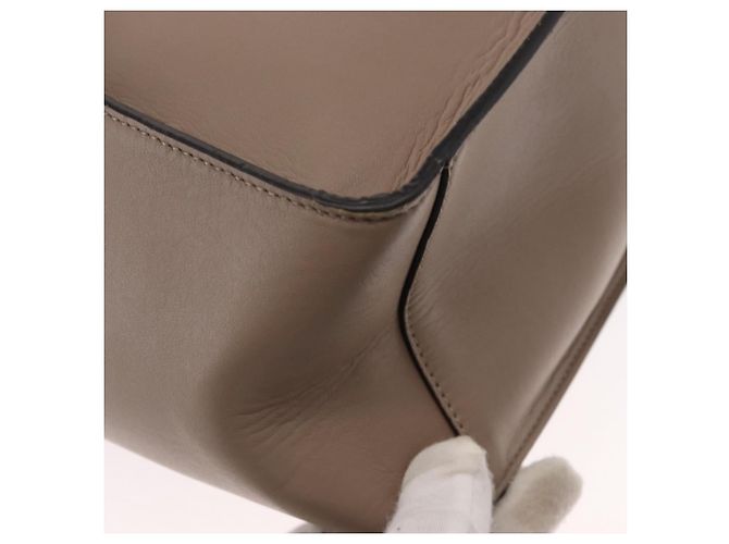 Autre Marque Borsa a mano Stella McCartney in pelle 2 vie beige oro 513860 Auth 155498 D'oro - vista 15