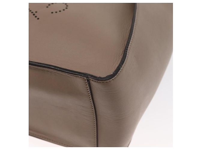 Autre Marque Borsa a mano Stella McCartney in pelle 2 vie beige oro 513860 Auth 155498 D'oro - vista 16