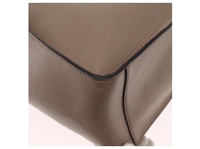Autre Marque Borsa a mano Stella McCartney in pelle 2 vie beige oro 513860 Auth 155498 D'oro - vista 17