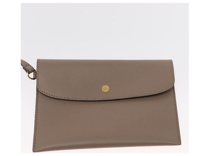 Autre Marque Borsa a mano Stella McCartney in pelle 2 vie beige oro 513860 Auth 155498 D'oro - vista 21