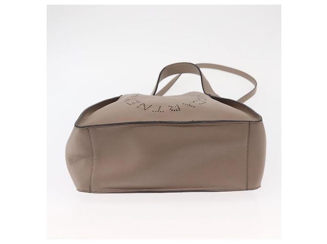 Autre Marque Borsa a mano Stella McCartney in pelle 2 vie beige oro 513860 Auth 155498 D'oro - vista 5