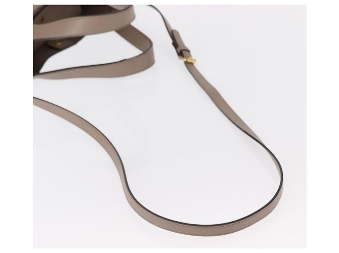 Autre Marque Borsa a mano Stella McCartney in pelle 2 vie beige oro 513860 Auth 155498 D'oro - vista 9