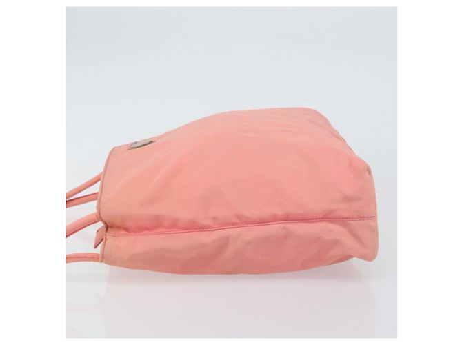 Borsa a Spalla PRADA in Nylon Rosa Auth ti3519 - vista 4