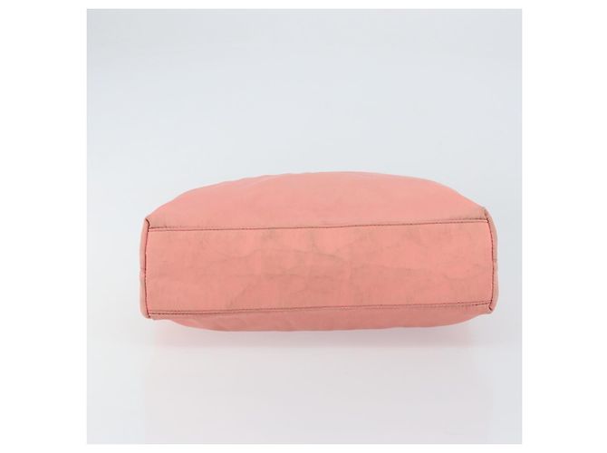 Borsa a Spalla PRADA in Nylon Rosa Auth ti3519 - vista 5