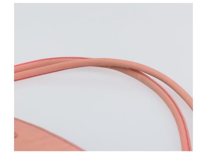 Borsa a Spalla PRADA in Nylon Rosa Auth ti3519 - vista 8