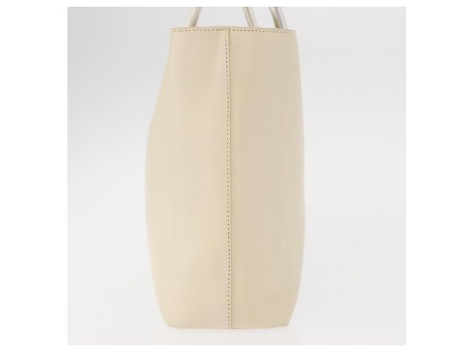 PRADA Borsa a mano in pelle bianca Auth 156869 Bianco - vista 3